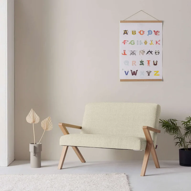 Kinder Retrostar 2er Sofa - New Life