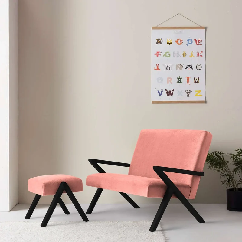 Kinder Retrostar 2er Sofa - Velvet Line