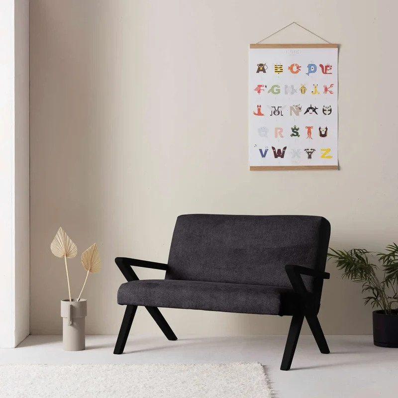 Kinder Retrostar 2er Sofa - Basic Line