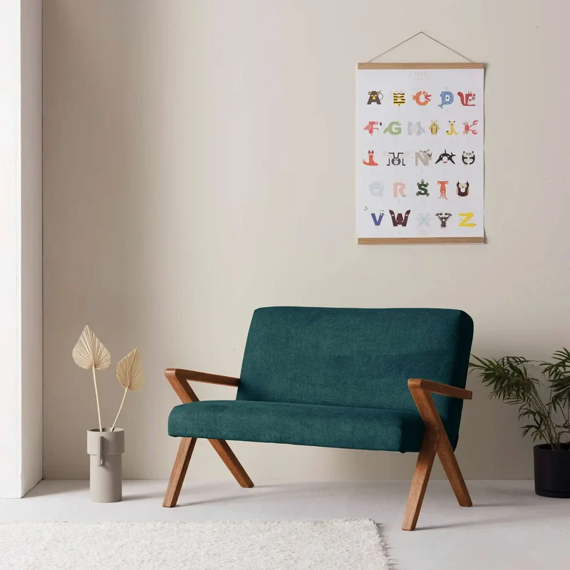 Kinder Retrostar 2er Sofa - Basic Line