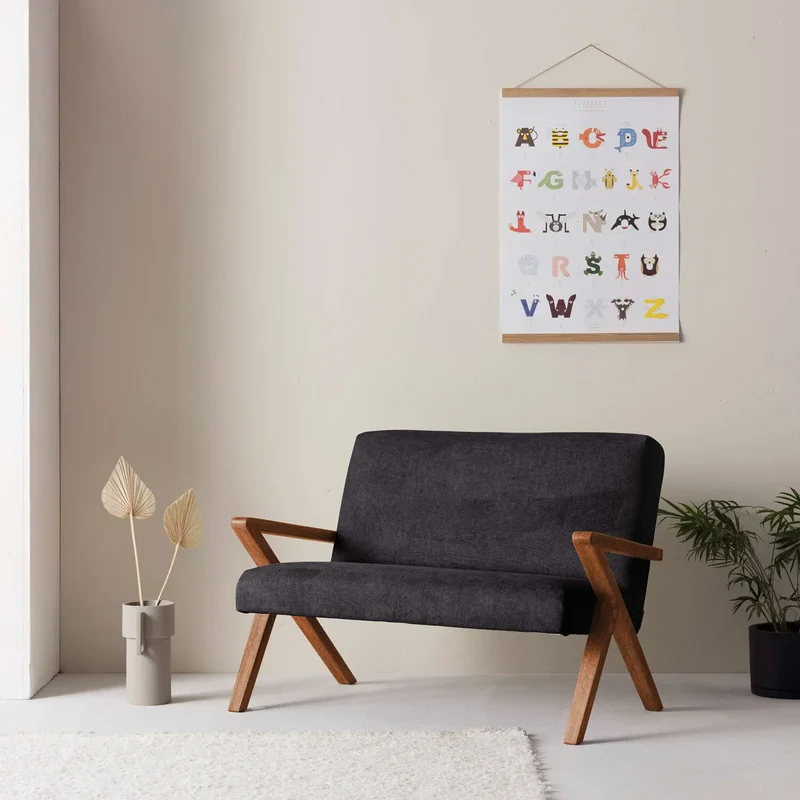 Kinder Retrostar 2er Sofa - Basic Line