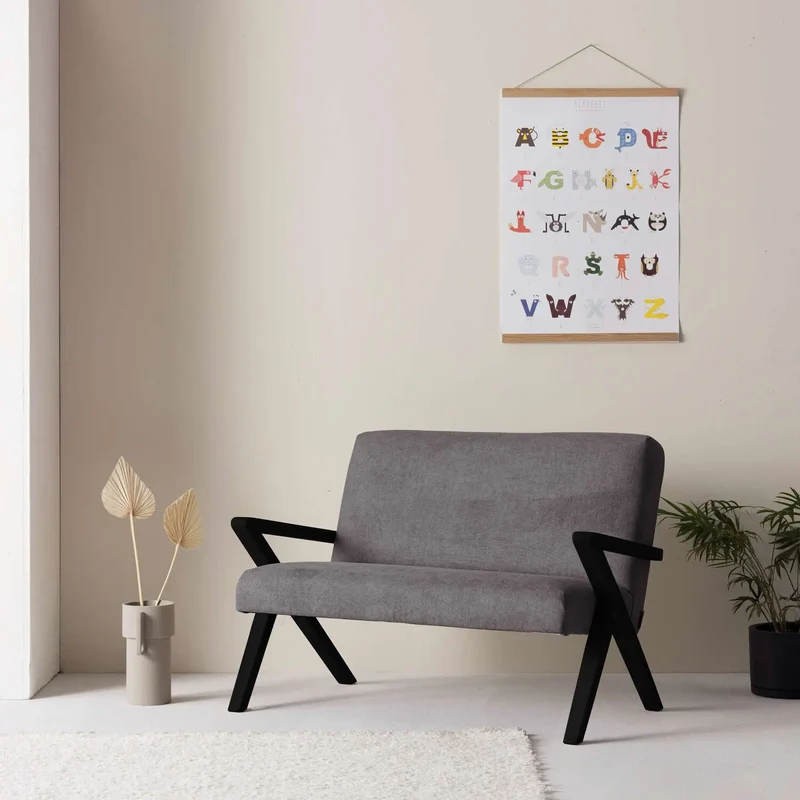 Kinder Retrostar 2er Sofa - Basic Line