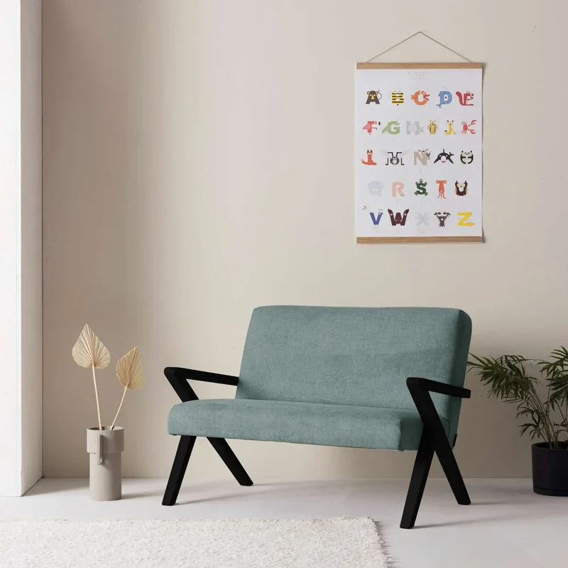 Kinder Retrostar 2er Sofa - Basic Line