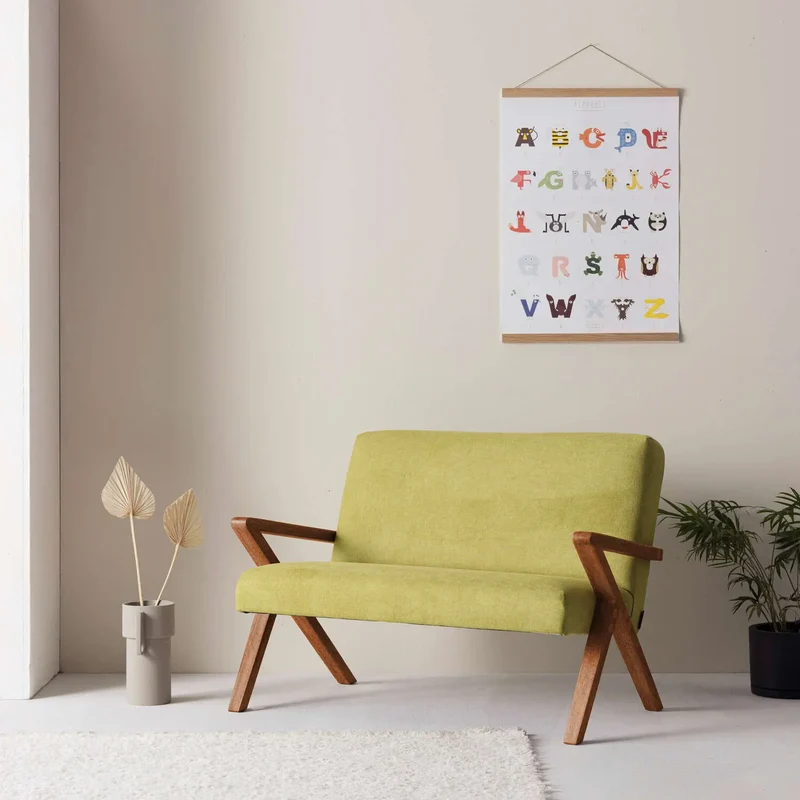 Kinder Retrostar 2er Sofa - Basic Line