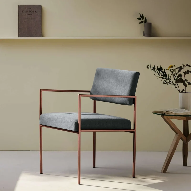 Cube Stuhl 55 mit Armlehnen - New Life