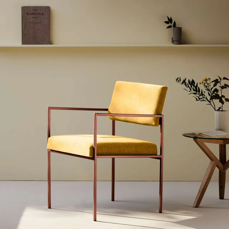 Cube Stuhl 55 mit Armlehnen - New Life