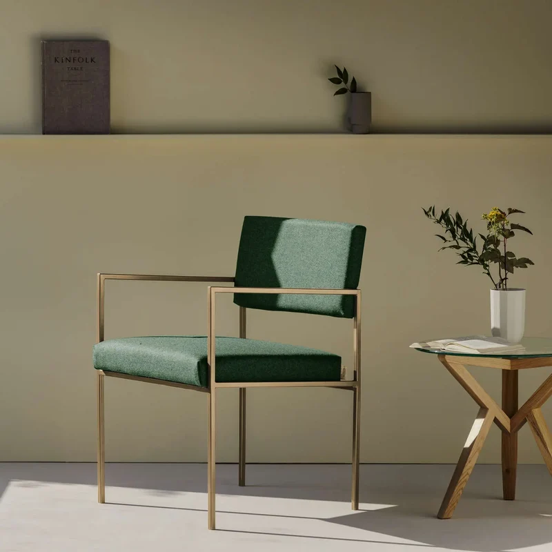 Cube Stuhl 55 mit Armlehnen - Wool Line