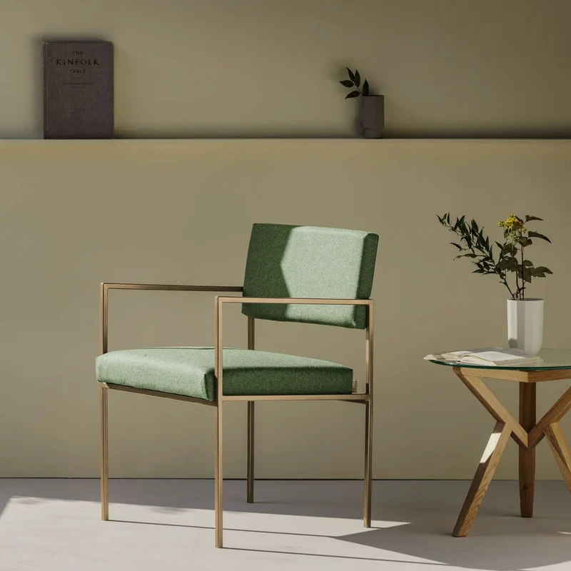 Cube Stuhl 55 mit Armlehnen - Wool Line