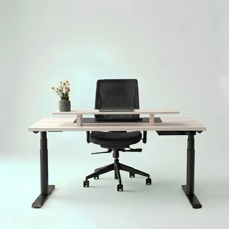 Solid Oak Standing Desk