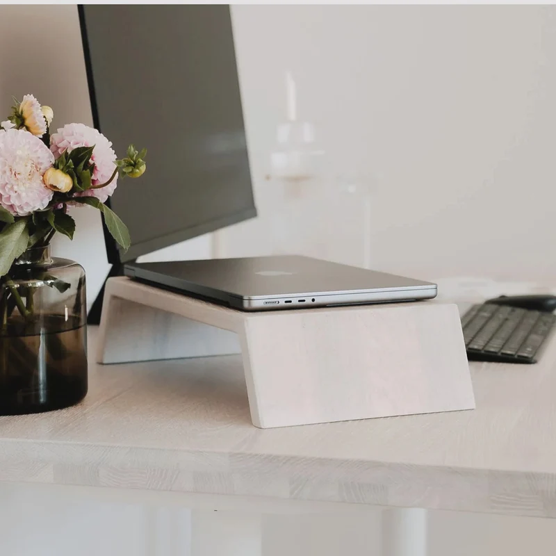 Solid Oak Standing Desk