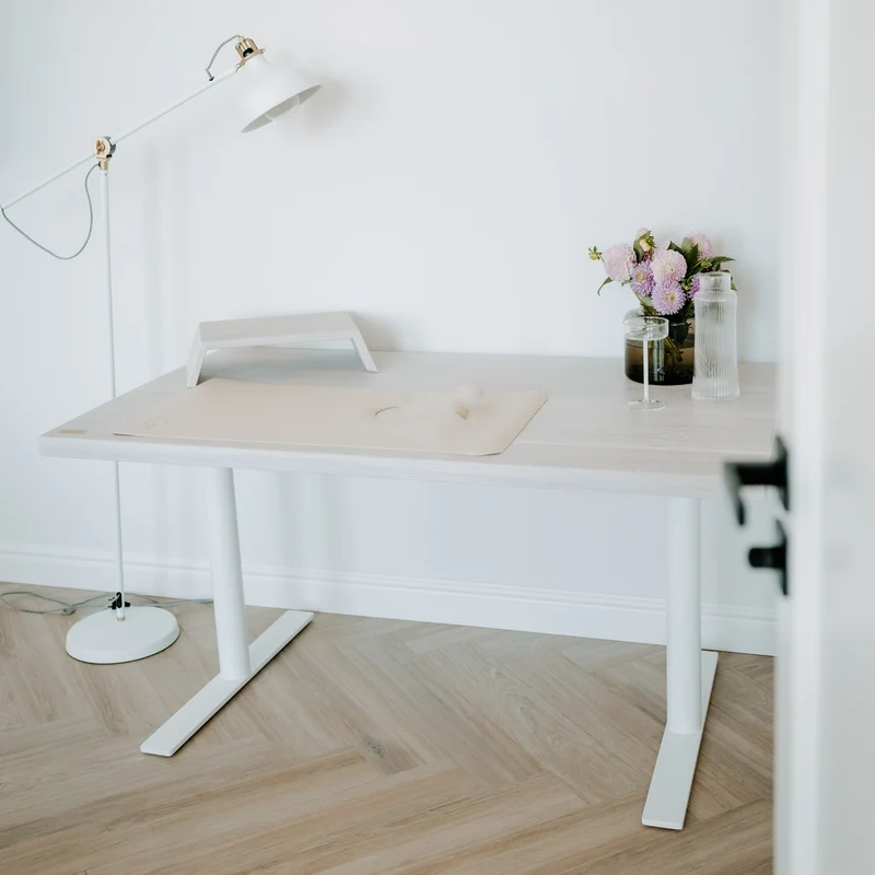 Solid Oak Standing Desk