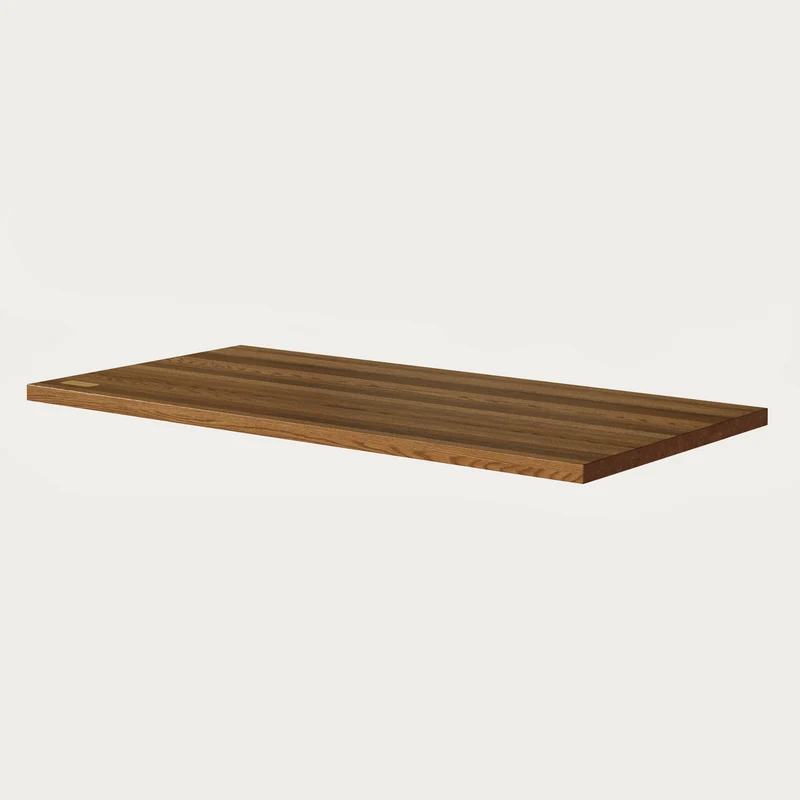 "Mahogany" Solid OAK Desktop