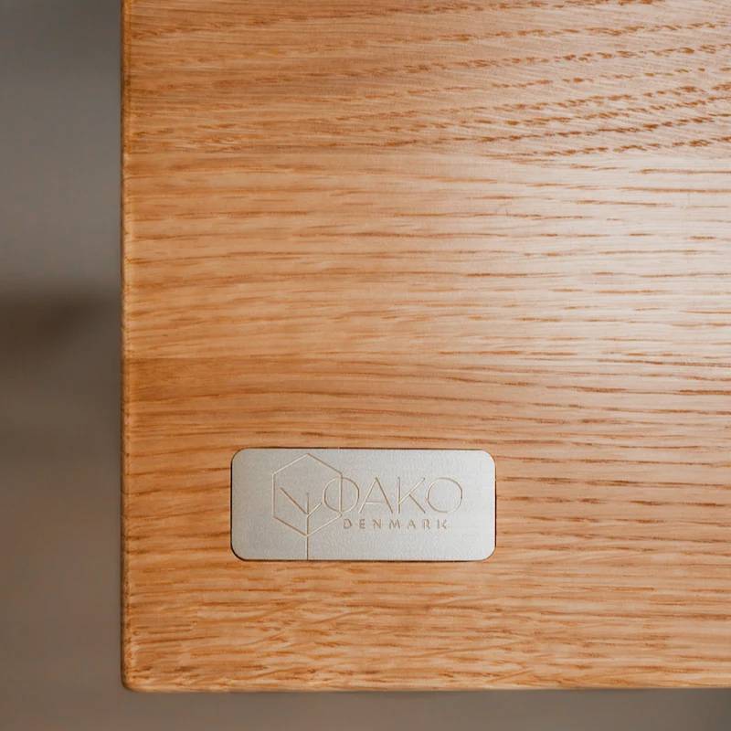 "Golden-Crust" Solid Oak Desktop