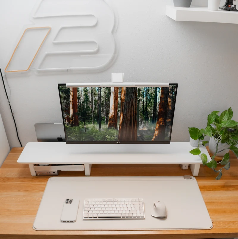 "Golden-Crust" Solid Oak Desktop