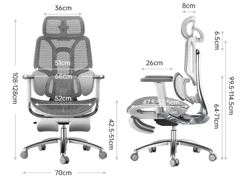 HBADA E3 4.0 Pro Ergonomic Office Chair