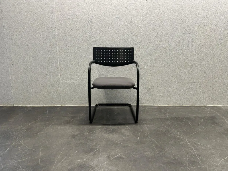 Vitra Visavis Konferenzstuhl Grau
