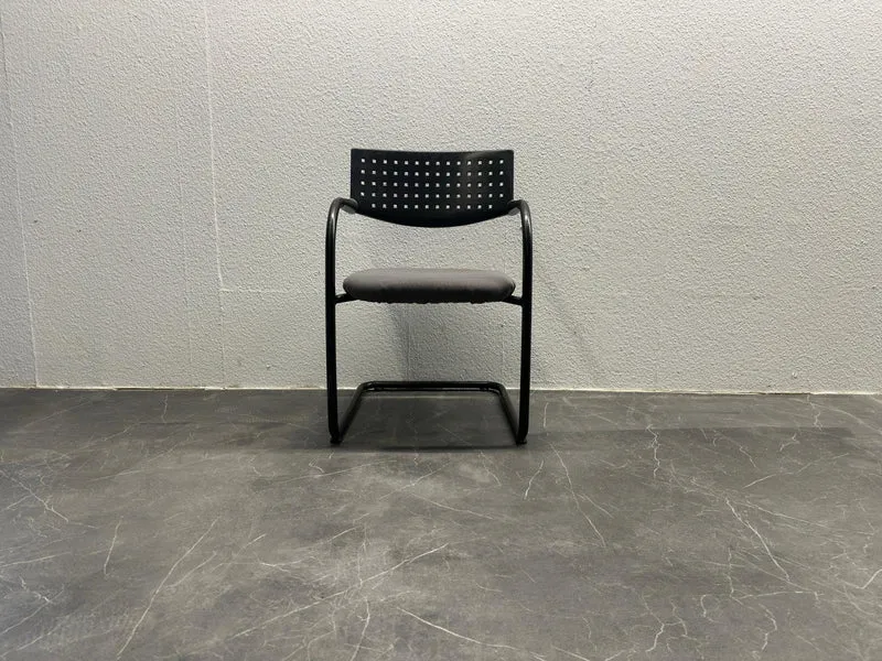 Vitra Visavis Konferenzstuhl Grau
