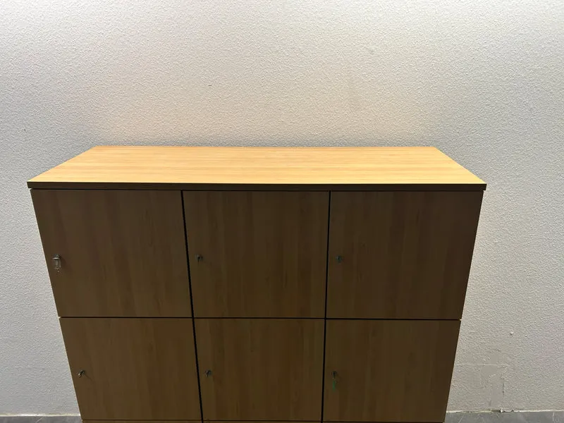 Schließfachschrank Spind Buche
