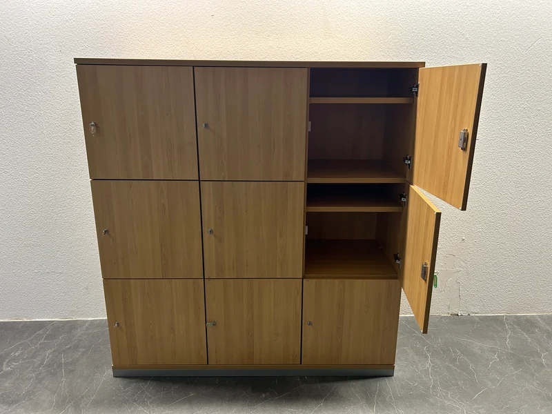 Schließfachschrank Spind Buche