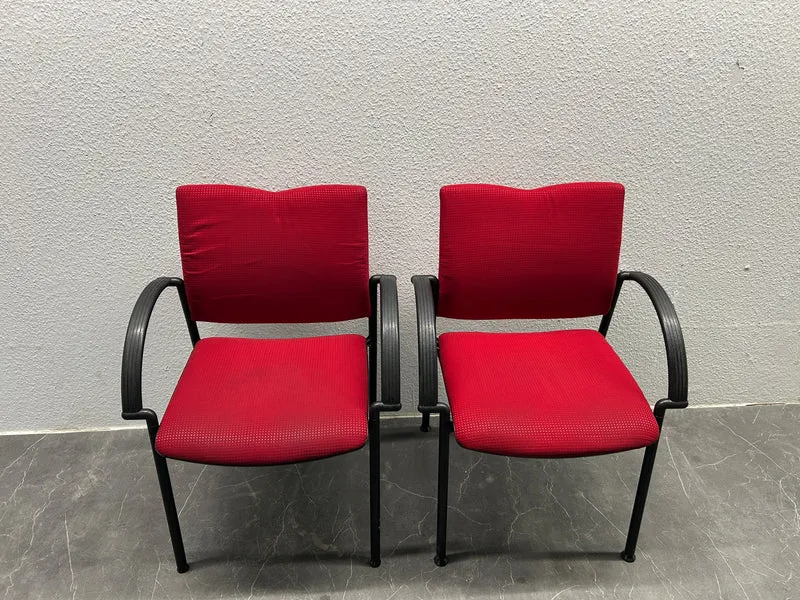 Dauphin Konferenzstuhl Rot