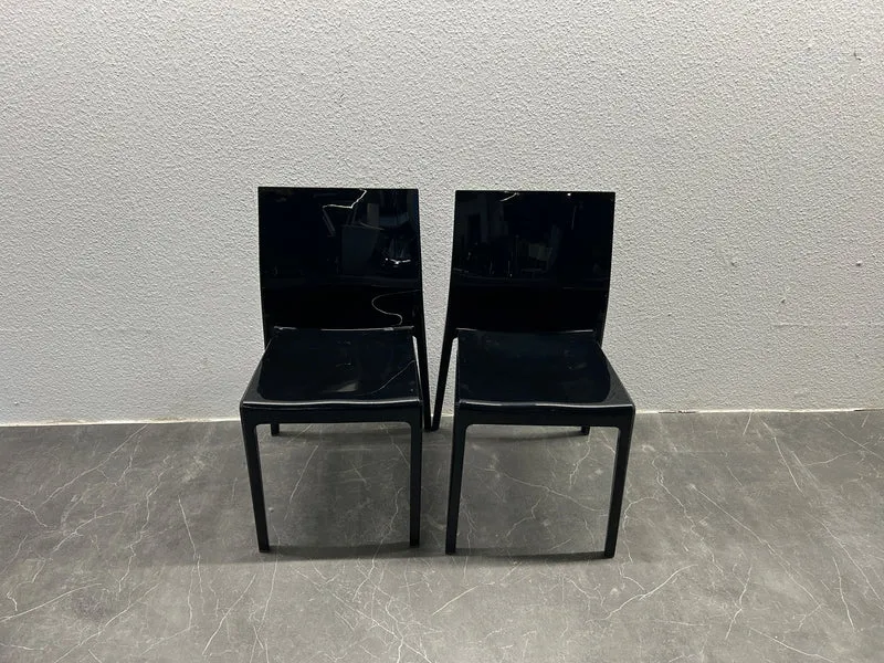 Konferenzstuhl Hartplastik Schwarz