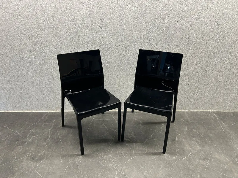 Konferenzstuhl Hartplastik Schwarz
