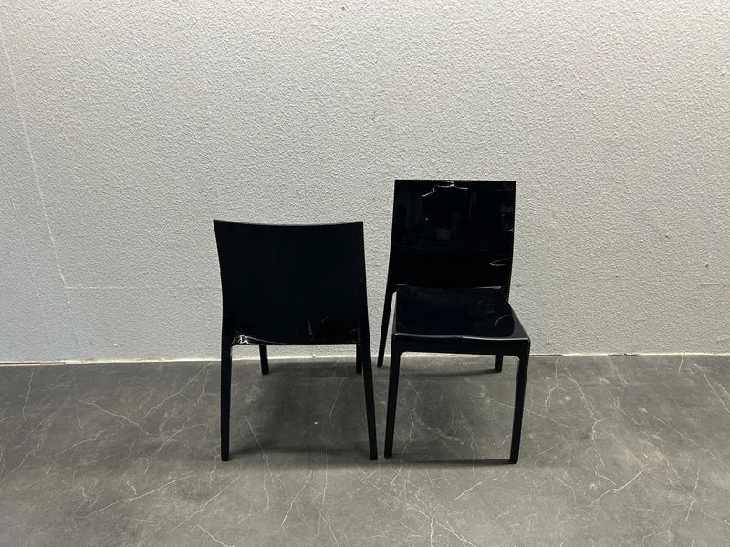 Konferenzstuhl Hartplastik Schwarz