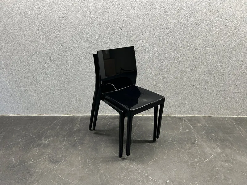 Konferenzstuhl Hartplastik Schwarz