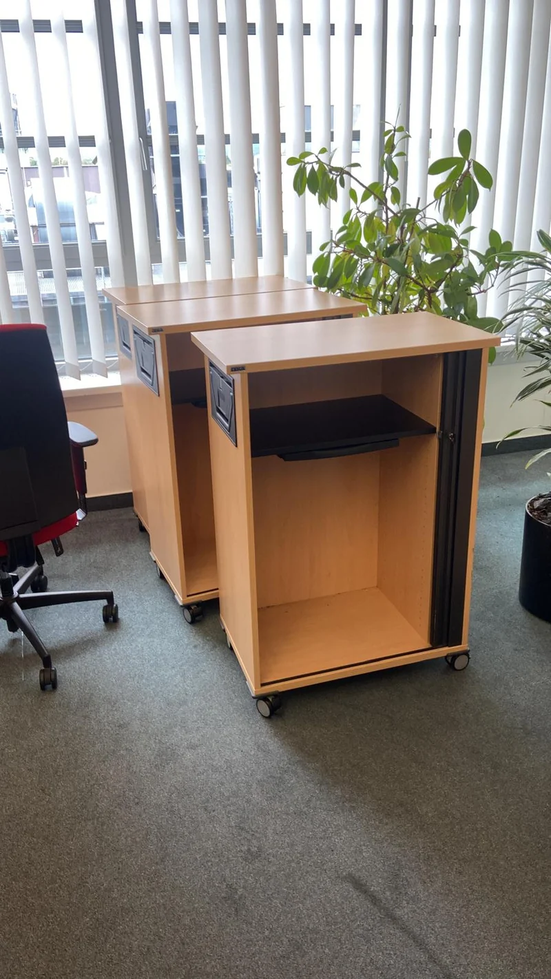 Ceka elektrisch höhenverstellbarer Schreibtisch Buche