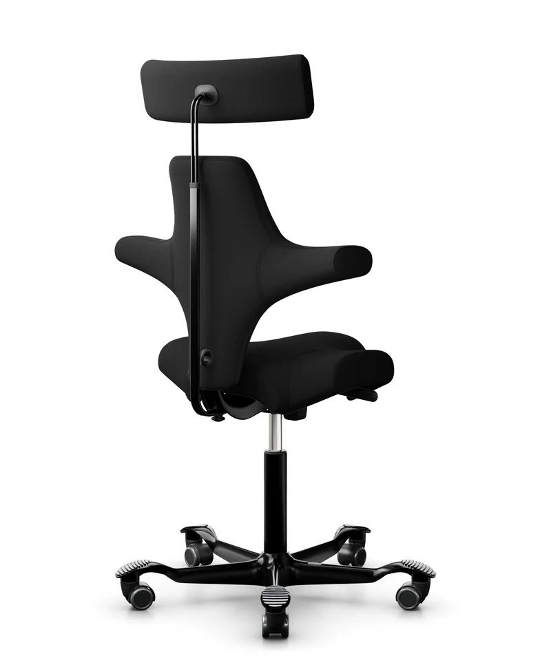 HÅG Capisco 8107 Ergonomic Office Chair Fabric Black