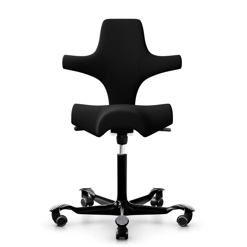 HÅG Capisco 8107 Ergonomic Office Chair Fabric Black