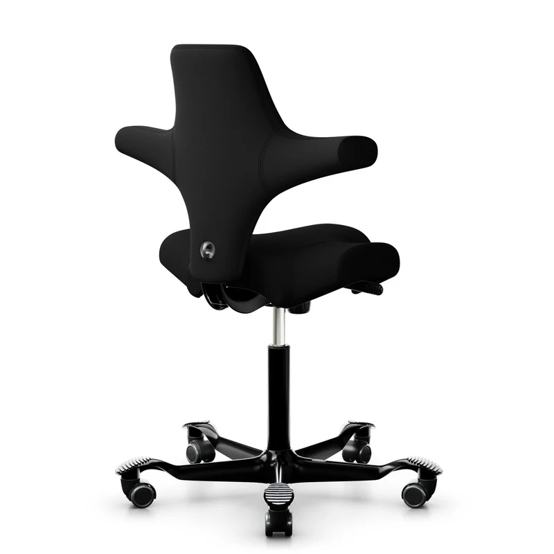 HÅG Capisco 8107 Ergonomic Office Chair Fabric Black