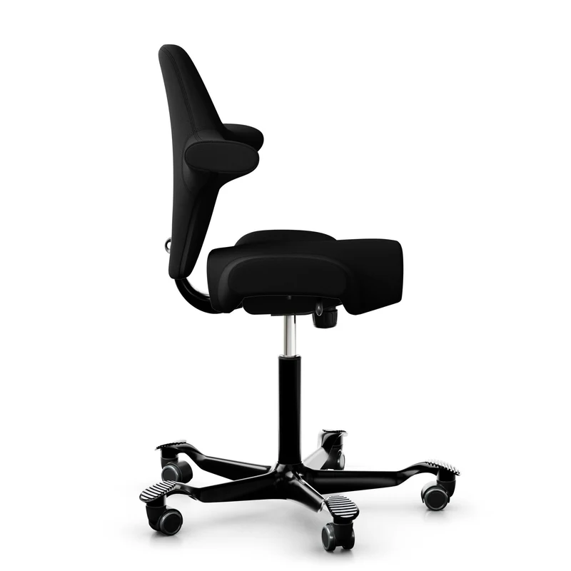 HÅG Capisco 8107 Ergonomic Office Chair Fabric Black