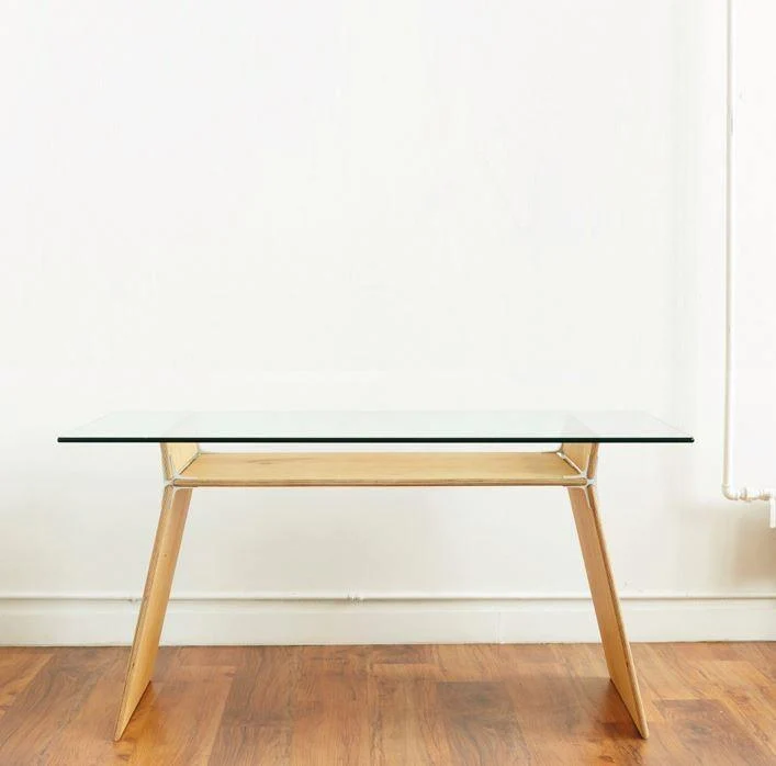 Smart Glass & Wood Desk