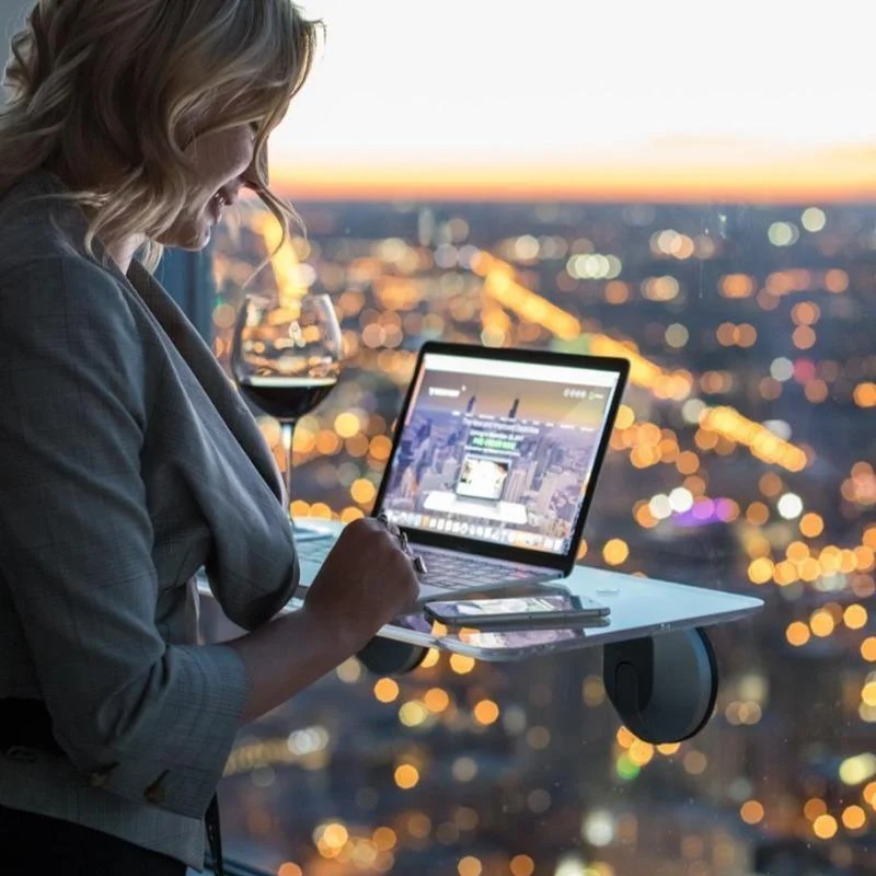Window Standing Desk