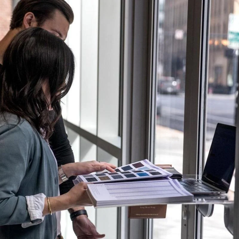 Window Standing Desk