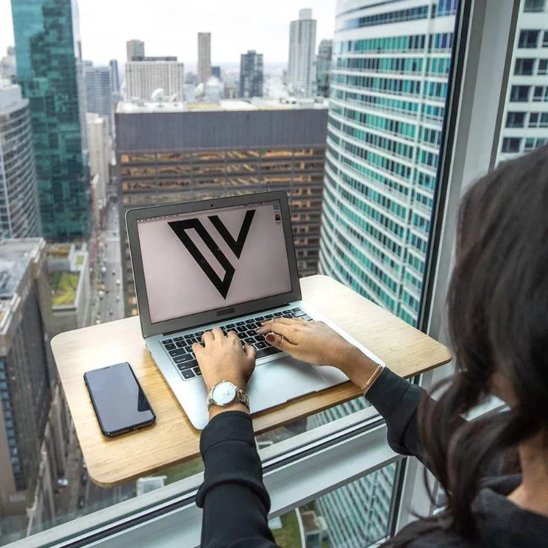 Window Standing Desk
