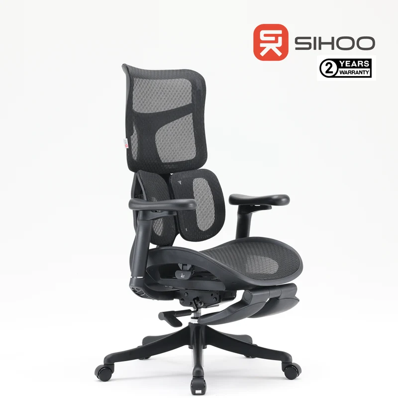 Sihoo s100 Ergonomic Office Chair All Mesh (with footrest)