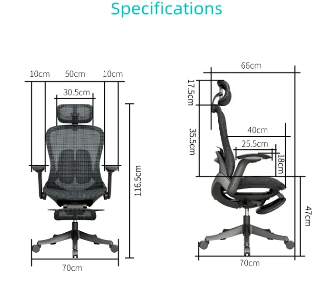 Protectwo Back Ergonomic Office Chair -A99