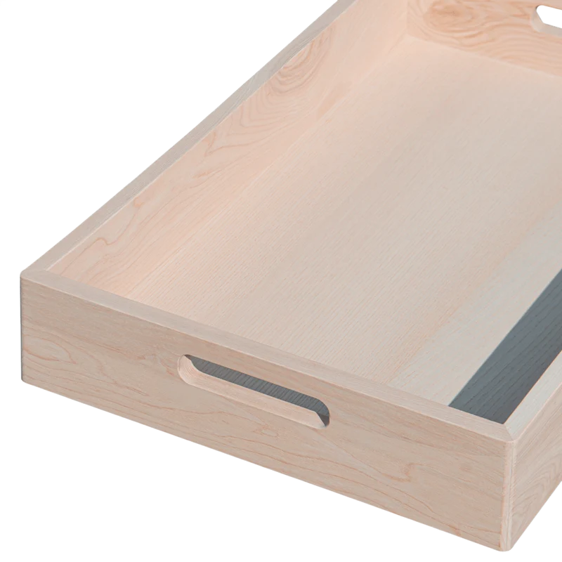 Serviertablar aus heimischer Esche Massivholz für Rako Kiste - Swiss Made vom Büssli-Shop