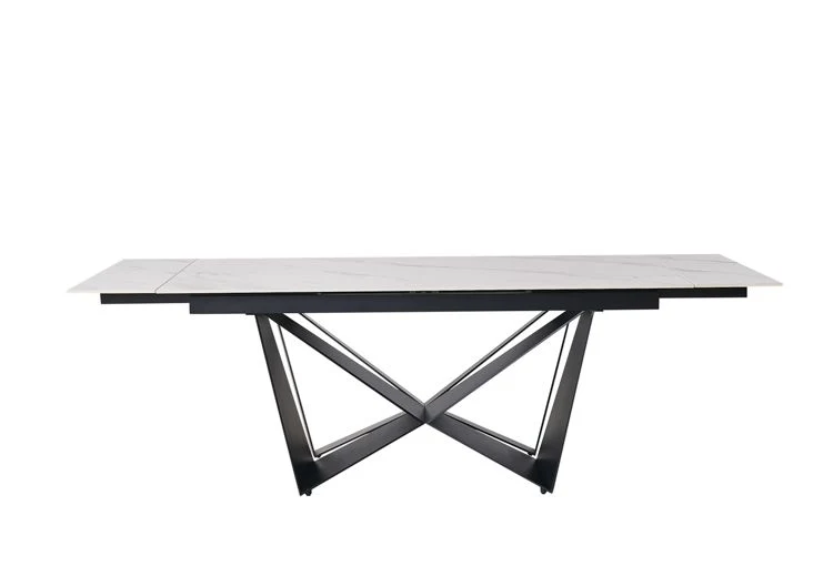 Moderner Esstisch mit Marmor-Optik – ausziehbar von 180 auf 240 cm