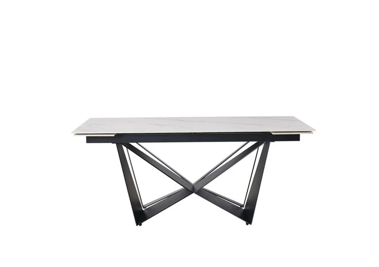 Moderner Esstisch mit Marmor-Optik – ausziehbar von 180 auf 240 cm