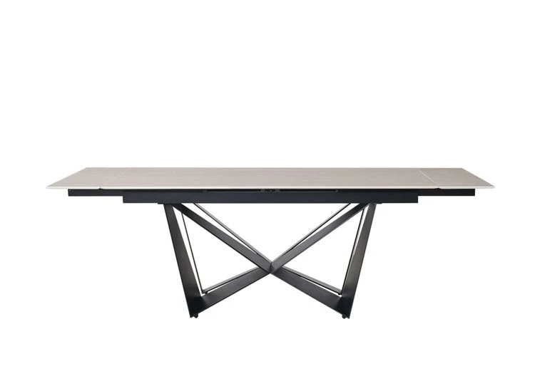 Moderner Esstisch mit Marmor-Optik – ausziehbar von 180 auf 240 cm