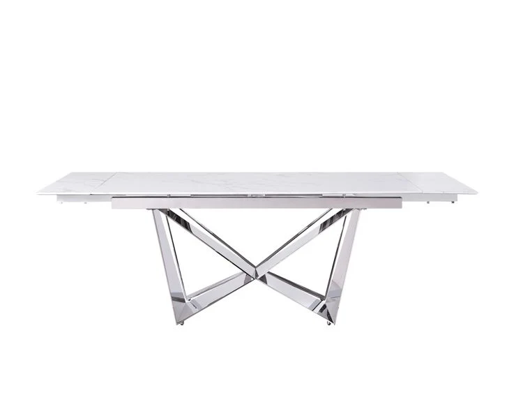 Moderner Esstisch mit Marmor-Optik – ausziehbar von 180 auf 240 cm