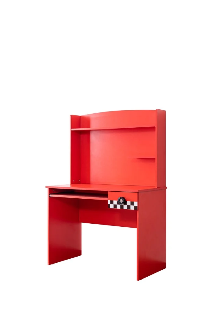 Schreibtisch STAR Set für Kinder 105x55cm rot