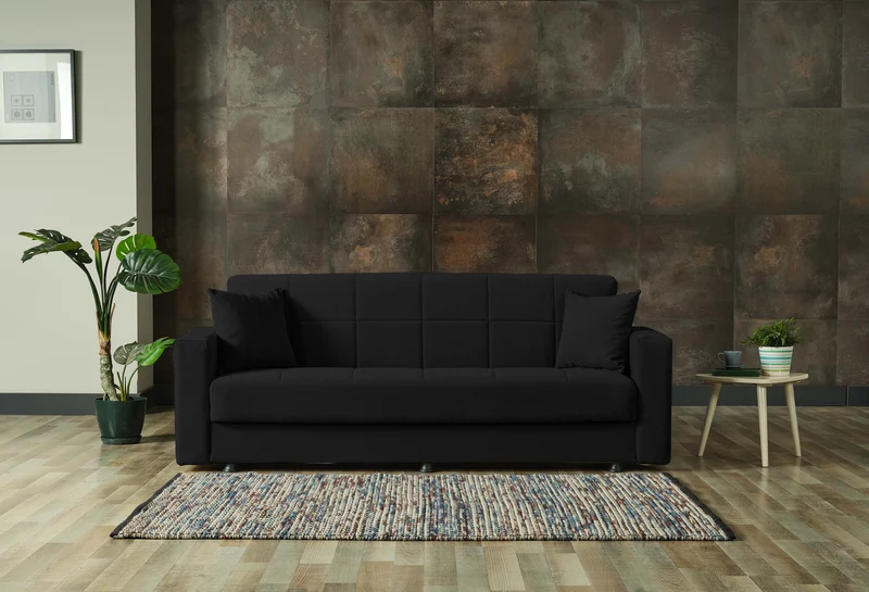 Dave Gruppen Schlafsofa mit Bettfunktion und Bettkasten 214x80cm