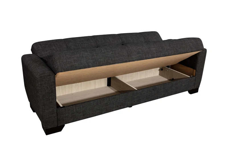 Barok Gruppen Schlafsofa mit Bettfunktion und Bettkasten