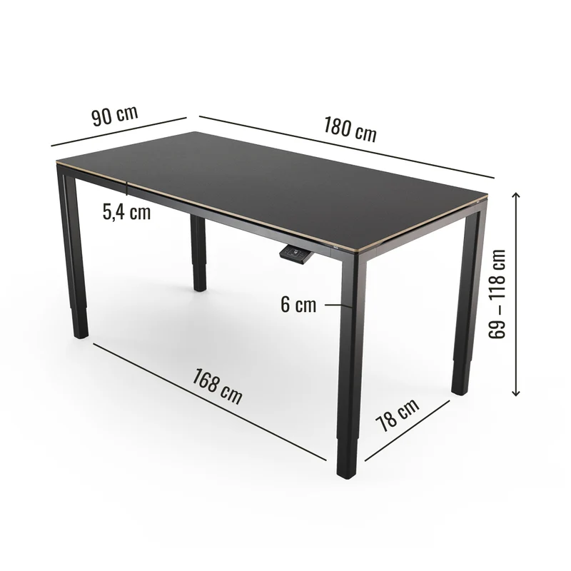 Desk Four - Höhenverstellbarer Tisch