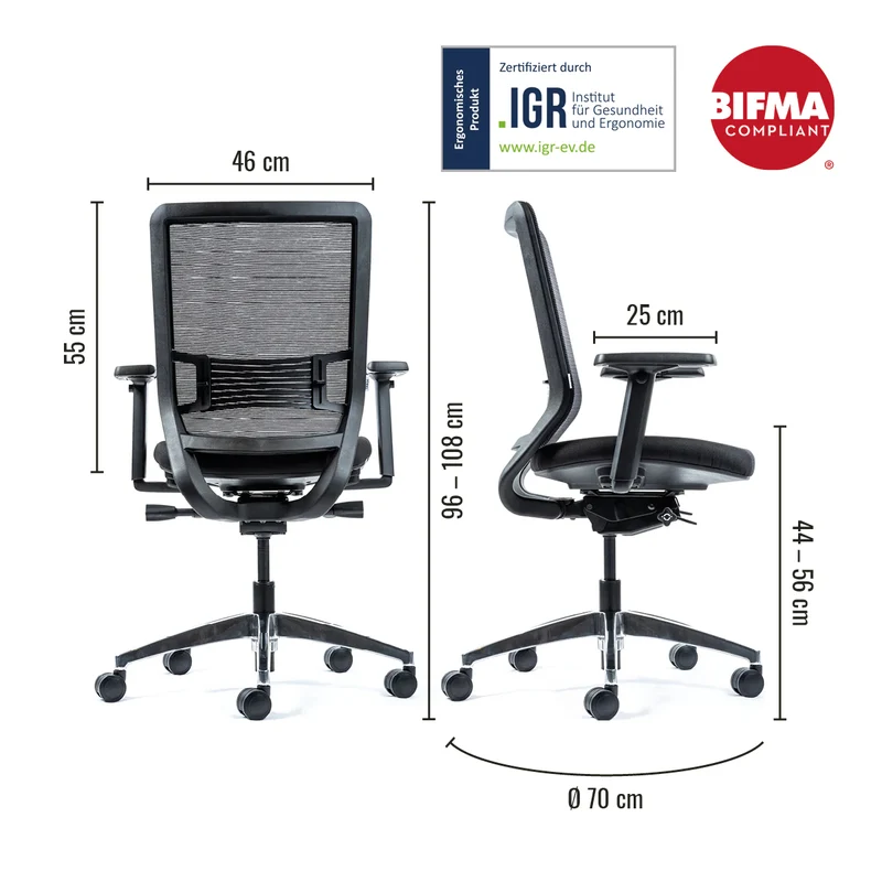 Chair Classic - Ergonomischer Bürostuhl