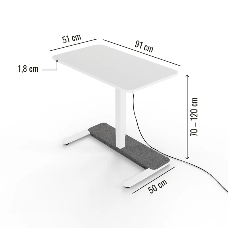 Desk One - Stehpult elektrisch höhenverstellbar